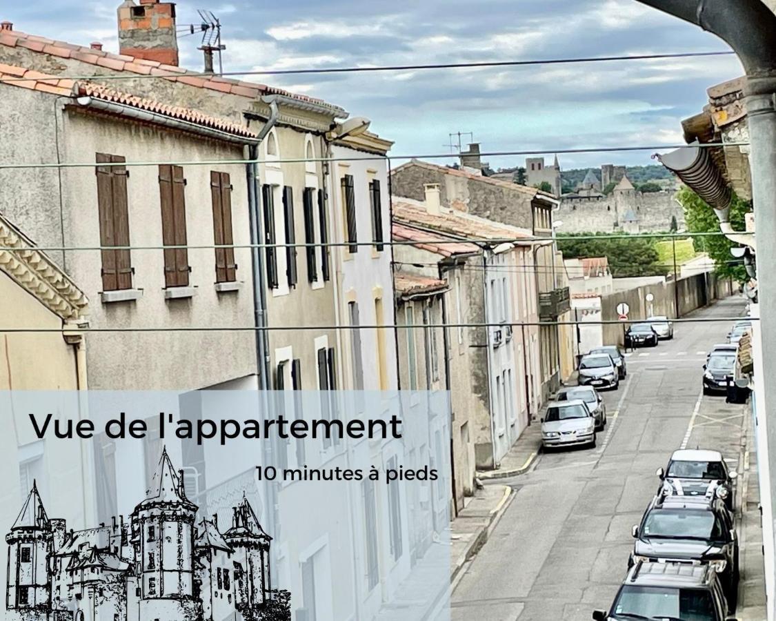 Spacieux, Climatise, Quartier Calme, Proche Chateau, Le Cocon De Joy カルカソンヌ エクステリア 写真